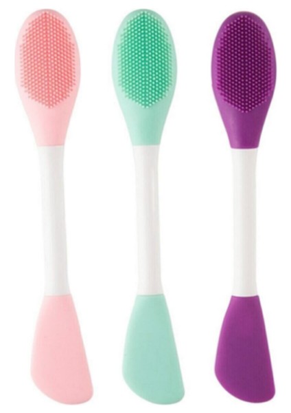 Profesyonel Yüz Oval Fırça Makyaj İçin Suya Dayanıklı Pembe Fondöten Fırça fırsatları