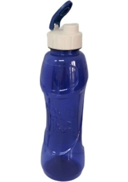 Plastik Suluk Sporcu Matarası - 750 ml - Mavi Renkli fiyatları