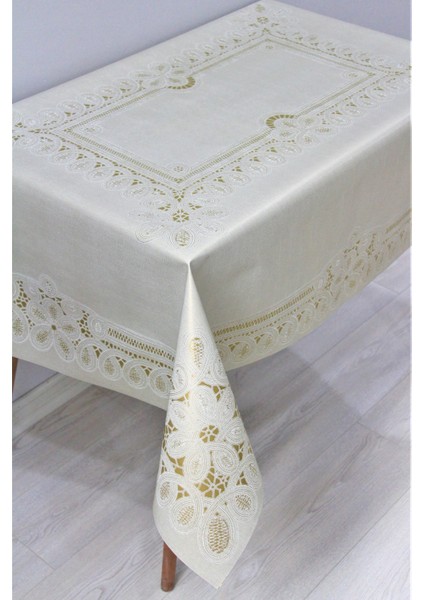 Elyaf Astarlı Silinebilir Pvc 120x160 Hazır Muşamba Masa Örtüsü - Doradüzzincir modelleri