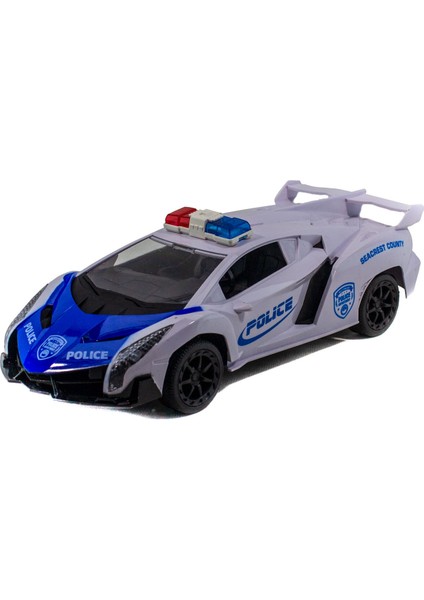 1:16 Uzaktan Kumandalı Polis Arabası Lamborghini Işıklı Şarjlı fiyatları
