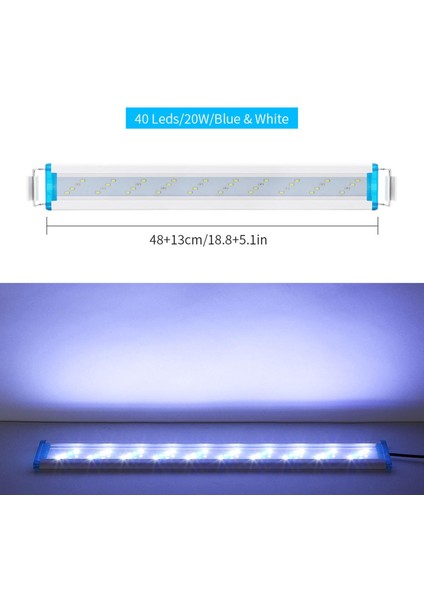 Resif Mercan Bitkiler Lamba Sucul Bitki Aydınlatma 48 cm (Yurt Dışından)