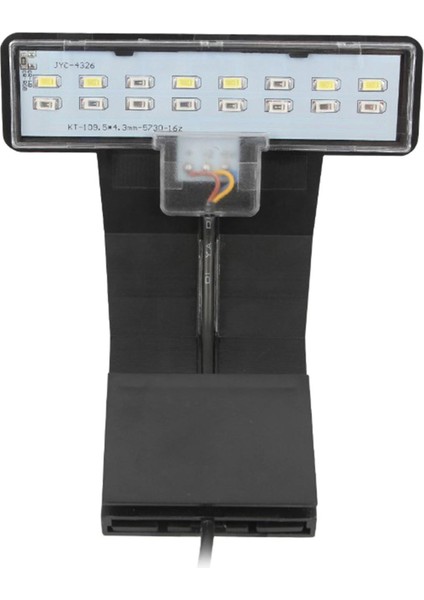LED Akvaryum Işığı Tam Spektrum Balıkçılık Tankı Lamba Klip Siyah B (Yurt Dışından)