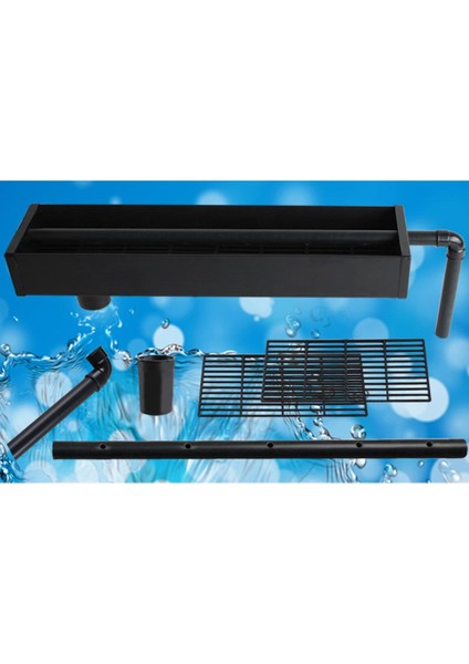 Dış Su Filtresi Tank Akvaryum Pompası Için Üst Kutu 40X11X7CM Filtreleme (Yurt Dışından)