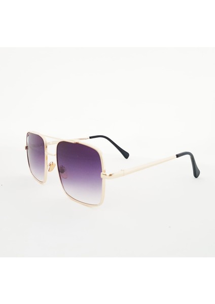 Unisex Gold Kare Güneş Gözlüğü 1-49 54-18-140 fiyatları