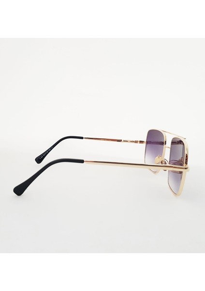 Unisex Gold Kare Güneş Gözlüğü 1-49 54-18-140 modelleri