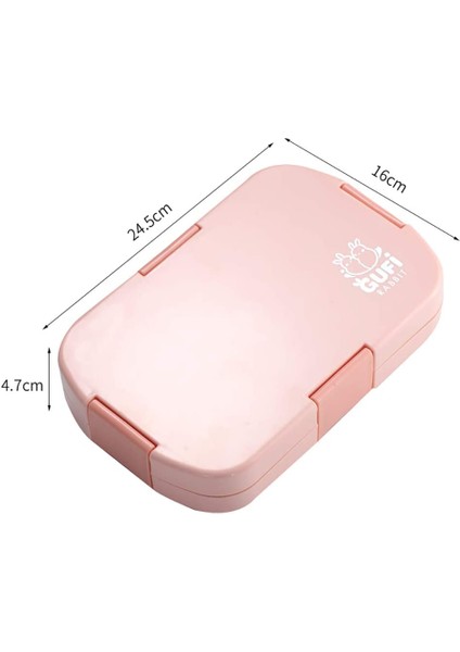 FIY Sefer Tası Öğle Yemeği Kutusu 6 Bölmeli Bento Kutuları Mikrodalgaya Uygun Gıda Saklama Kabı 920 ml. (Yurt Dışından)