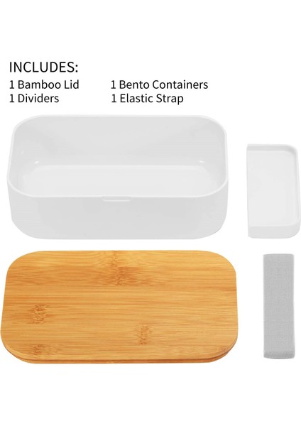 Sefer Tası Öğle Yemeği Kutusu Sızıntı Geçirmez Bento Kutusu Yetişkinler Çocuklar Öğle Yemeği Kutusu 1000 ml. (Yurt Dışından) fiyatları
