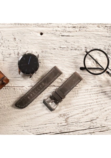 Huawei Watch Gri Deri Kordon Gt5 GT 2 3 4 5 46mm Gt2 E Gt2e Gt2pro Gt3 Pro Gt3pro Watch GT4 Gt 2 3 4 Huawei Watch 4 Pro Ultimate Pro Se 2e Elite Deri Kayış 46 22mm