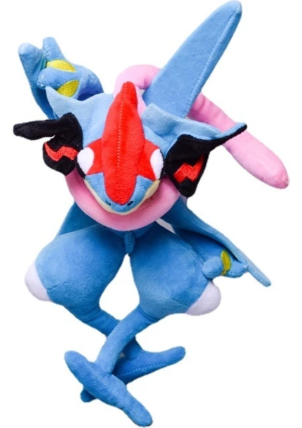 Peluş Oyuncak Pokemon Koga Ninja Kurbağa Peluş Oyuncak Anime Pokemon Çizgi Film Bebeği 30 cm. (Yurt Dışından)