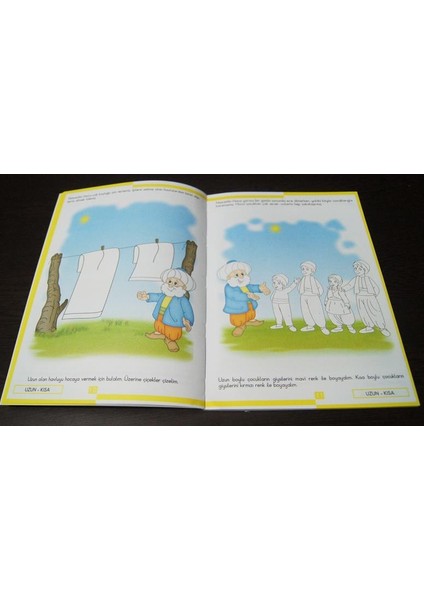 Zıt Kavramlar Etkinlik Kitabı (Nasrettin Hoca) modelleri