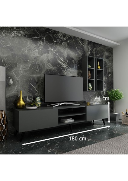 Tv Ünitesi Q3000-4 Antrasit