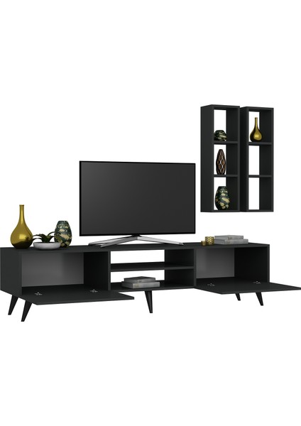 Tv Ünitesi Q3000-4 Antrasit fırsatları