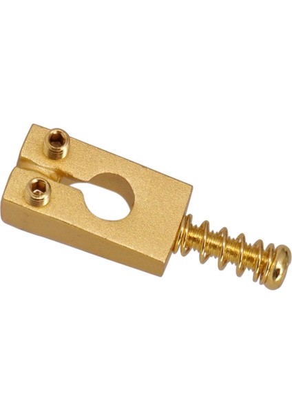 6 Adet 10.5X20MM Pirinç Altın Elektro Gitar Köprü Kilitli Eyer St Gitar Altın Için (Yurt Dışından)