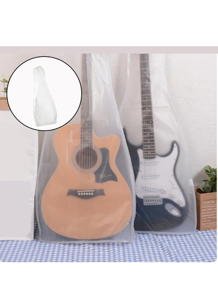 Görünür Saydam Gitar Kapağı Mat Toz Geçirmez Çanta Koruyucu Kol Elektrik (Yurt Dışından) modelleri