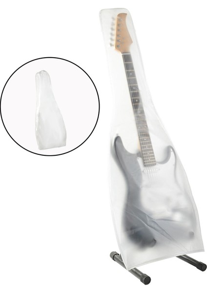 Görünür Saydam Gitar Kapağı Mat Toz Geçirmez Çanta Koruyucu Kol Elektrik (Yurt Dışından) indirimleri