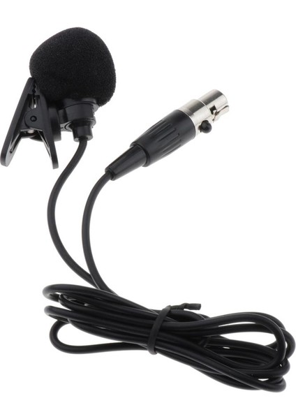 Kablosuz Mic Xlr Lavalier Yaka Mikrofon Klip Kablosuz Sistem Plastik Klip Için (Yurt Dışından)