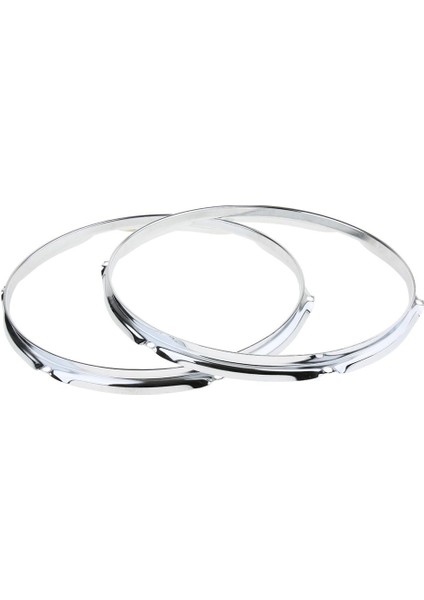 2x Demir 13 Inç Döküm Tom Davul Hoops Hamur Yan Snare Yan 6 Delik 13 Inç 6 Delikler (Yurt Dışından)