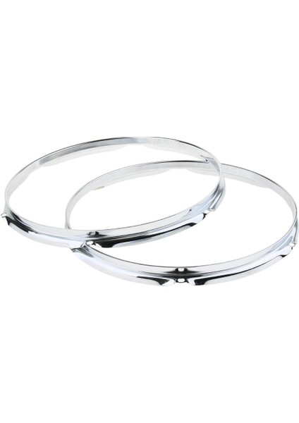 2x Demir 13 Inç Döküm Tom Davul Hoops Hamur Yan Snare Yan 6 Delik 13 Inç 6 Delikler (Yurt Dışından)