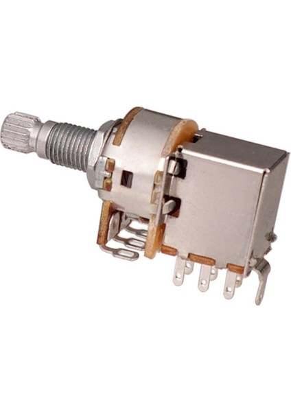 2 Adet Push Pull Dpdt Ses Konik Gitar Potansiyometre Kontrol Anahtarı Pot B50K (Yurt Dışından)