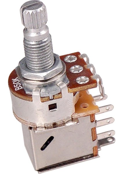 2 Adet Push Pull Dpdt Ses Konik Gitar Potansiyometre Kontrol Anahtarı Pot B50K (Yurt Dışından)