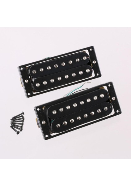 2 Adet 8 Dize Humbucker Pickup Boyun / Elektro Gitar Aksesuarları Köprüsü (Yurt Dışından)