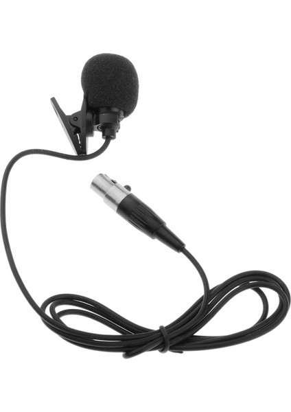 Cep Telefonu ve Pc Için 4 Pin Xlr Lavalier Mikrofon, Mini Omnidirectional (Yurt Dışından)
