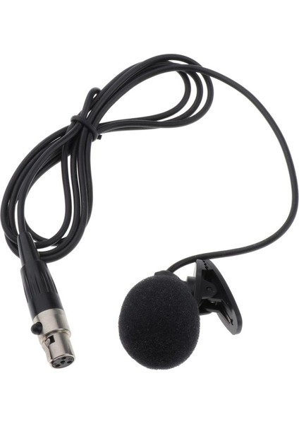 Cep Telefonu ve Pc Için 4 Pin Xlr Lavalier Mikrofon, Mini Omnidirectional (Yurt Dışından)