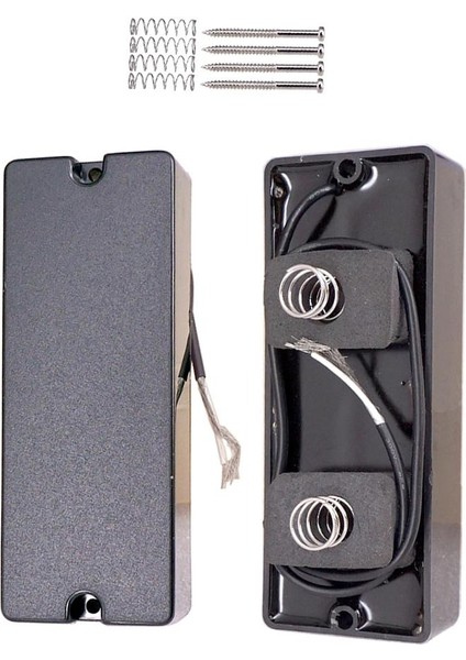 2 Adet Mühürlü Humbucker Pickup 5 Strings Bas Gitar Için Delik Yok (Yurt Dışından)