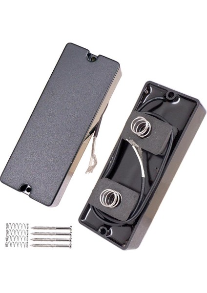 2 Adet Mühürlü Humbucker Pickup 5 Strings Bas Gitar Için Delik Yok (Yurt Dışından)
