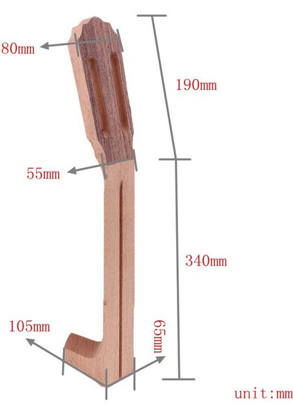 Akustik Gitar Boyun Luthier Aracı Aksesuar Luthier Dıy Gitar Boyun Için (Yurt Dışından)