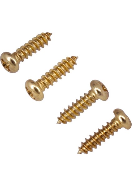 50 Adet / Takım Akustik Gitar Elektrik Bas 11MM Altın Için Tuning Peg Vidalar (Yurt Dışından)