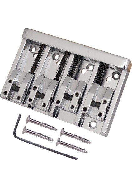 1 Set Demir 4 Dize Elektrik Bas Yedek Köprü Tailpieces 84 x 55MM (Yurt Dışından)