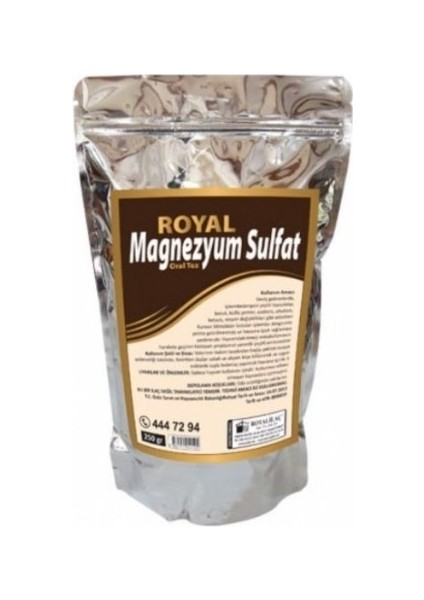 Magnezyum Sülfat Oral Toz