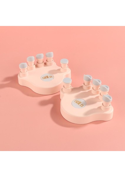 Piyano Parmak Egzersiz Parmak Eğitim Cihazı Enstrüman Aksesuar Pembe (Yurt Dışından)
