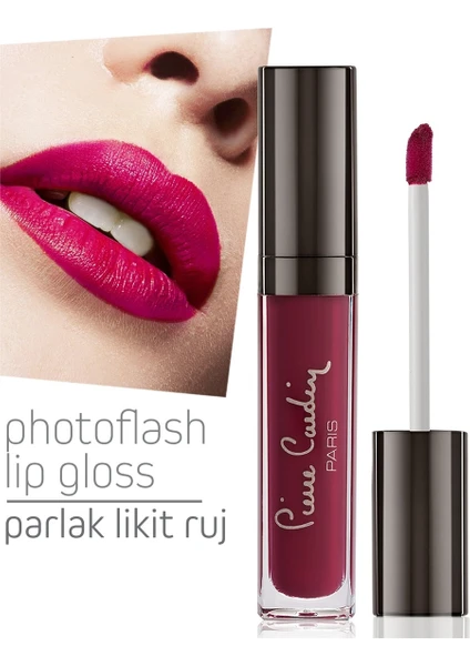 Pierre Cardin Photoflash Lipgloss Parlak Likit Ruj - R. Crimson 140 11132