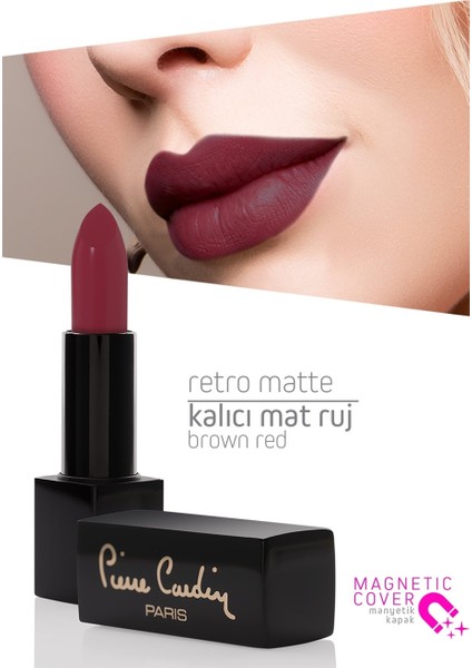 Retro Matte Lipsti - Ruby Red 154 11172