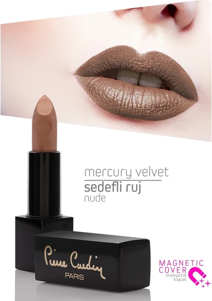 Pierre Cardin Mercury Velvet Lipsti - Nude 161 11177