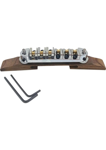 Köprü Rulo Eyer W / Archtop Caz Elektrik Gitar Aksesuar Gümüş Yerine (Yurt Dışından) fiyatları