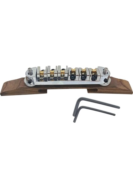Köprü Rulo Eyer W / Archtop Caz Elektrik Gitar Aksesuar Gümüş Yerine (Yurt Dışından) indirimleri