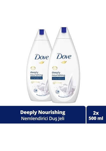 Deeply Nourishing Nemlendirici Duş Jeli 500 Ml  X2