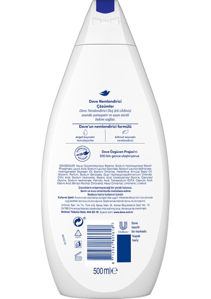 Deeply Nourishing Nemlendirici Duş Jeli 500 Ml  X2