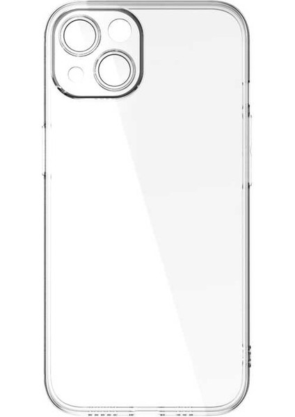 iPhone 13 Mini Kılıf Kamera Korumalı Lüx Şeffaf Silikon