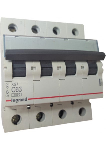 4X63A C/6ka Otomatik Sigorta Legrand