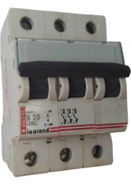 3X20A B/6ka Otomatik Sigorta Legrand