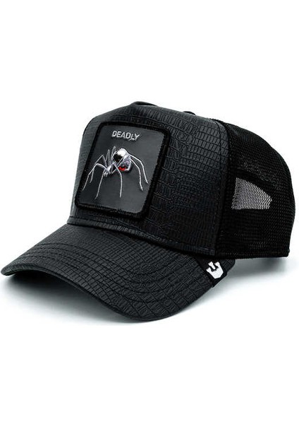 Goorin Brosgoorin Bros Deadly Encounter ( Karadul Örümcek Figürlü ) Deri Görünümlü Şapka 101-0821 fiyatları