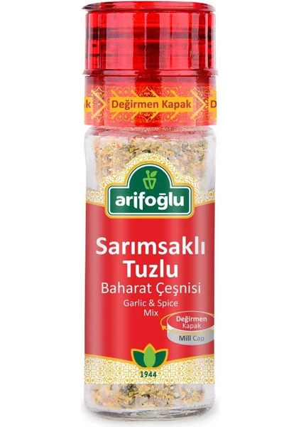 Sarımsaklı Tuzlu Baharat 80 gr (Değirmen)