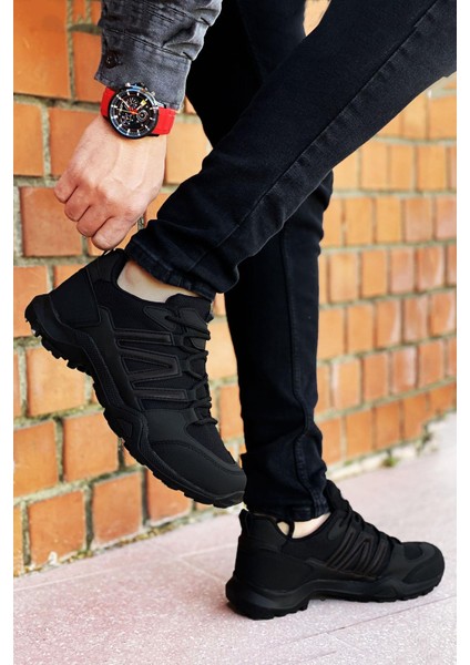 Siyah Outdoor Trekking Erkek Ayakkabı