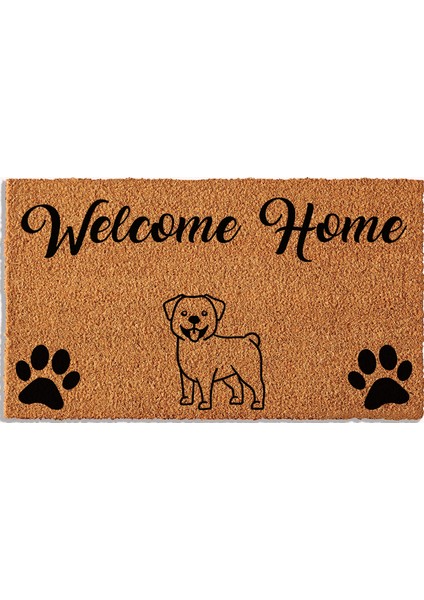 Köpek Figürlü Ev Paspası