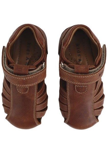 Winco Tek Cırtlı Deri Yumuşak Ilk Adım Sandaleti Taba Rengi indirimleri
