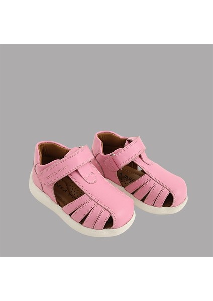 Winco Tek Cırtlı Deri Yumuşak Ilk Adım Sandaleti Pembe fiyatları